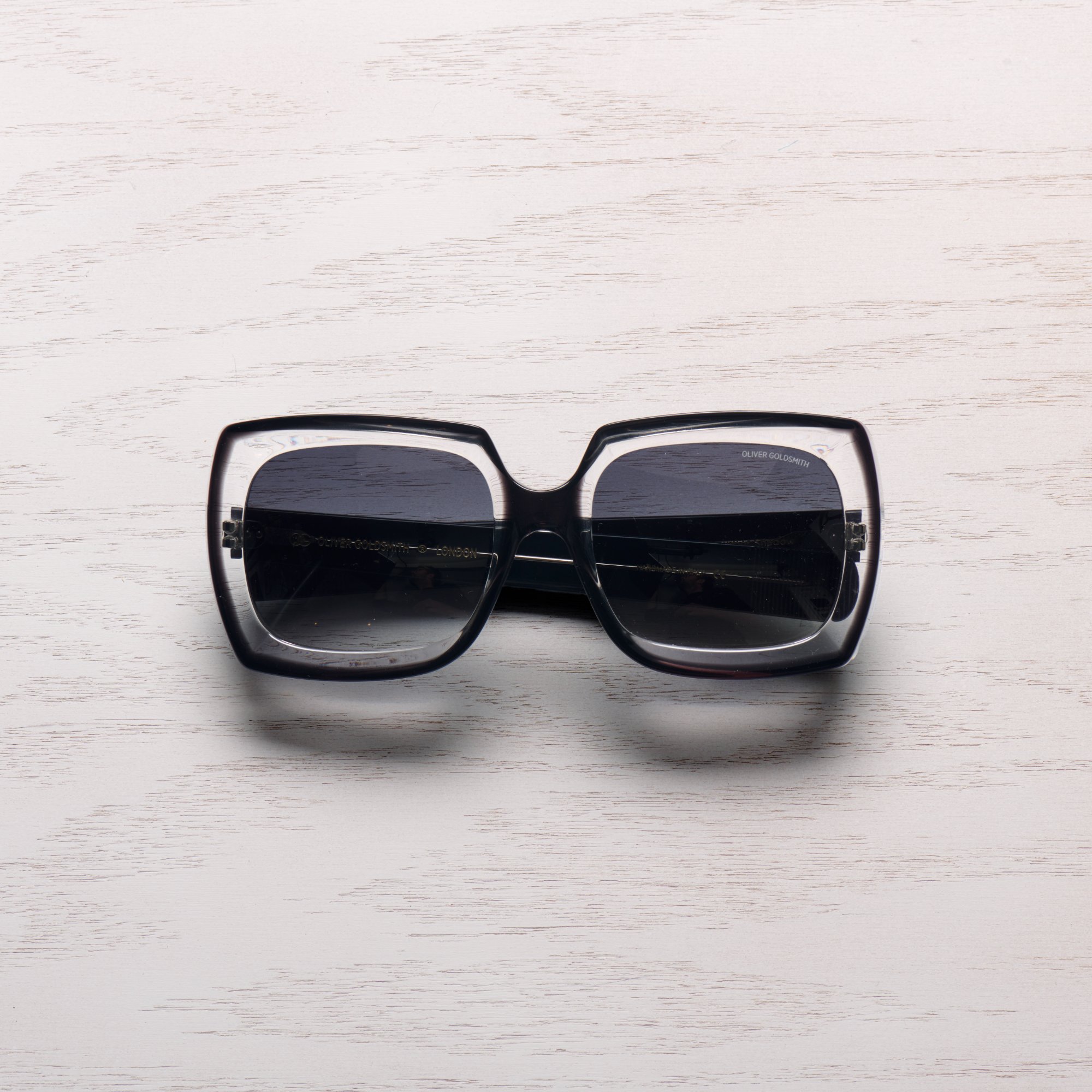 Oliver Goldsmith oversized black sunglasses